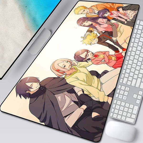 Anime Musmatta 900x400mm Hd-mönster Stor datormusmatta Cool Gaming Cartoon Xxl Pad Till Mus Tangentbord Skrivbord Mössmatta