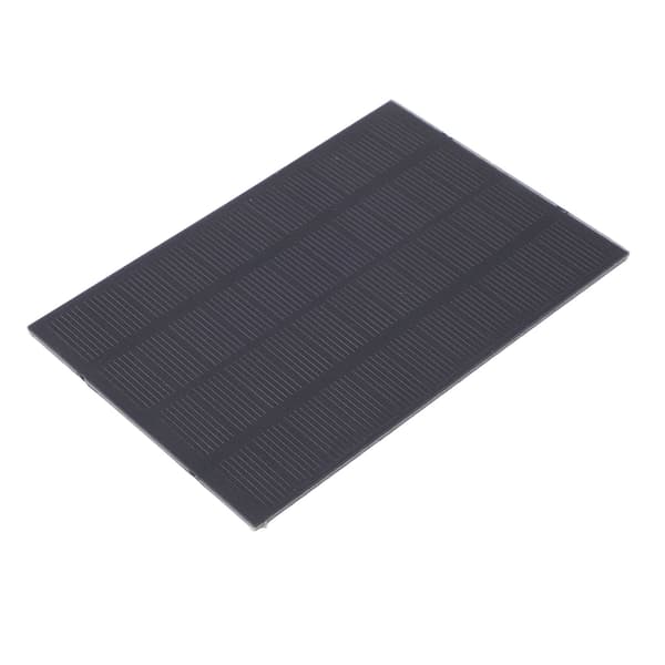 Solcellepanel 1,5W 11V Høy konverteringshastighet Værbestandig Energibesparende Bærbart lett solcellepanel