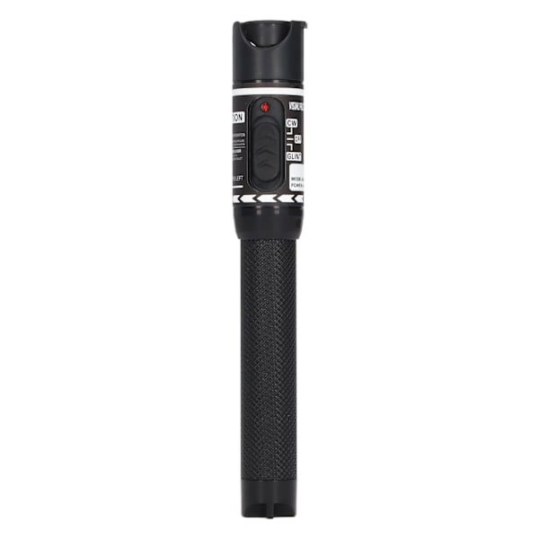Visual Fault Locator Pen typ Non Contact Detection Anti Interference VFL Red Light Penna med rengöringspenna Svart