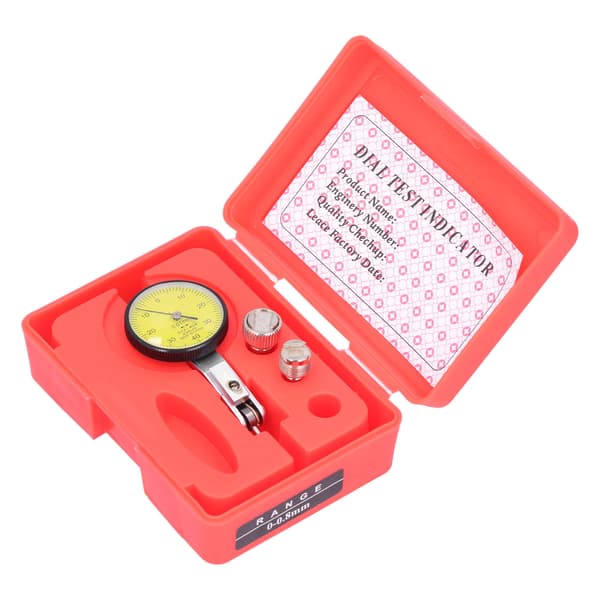 32 mm Dial Indikator Høy Sensitivitet Måleur med Rubin Probe 0‑0,8 mm