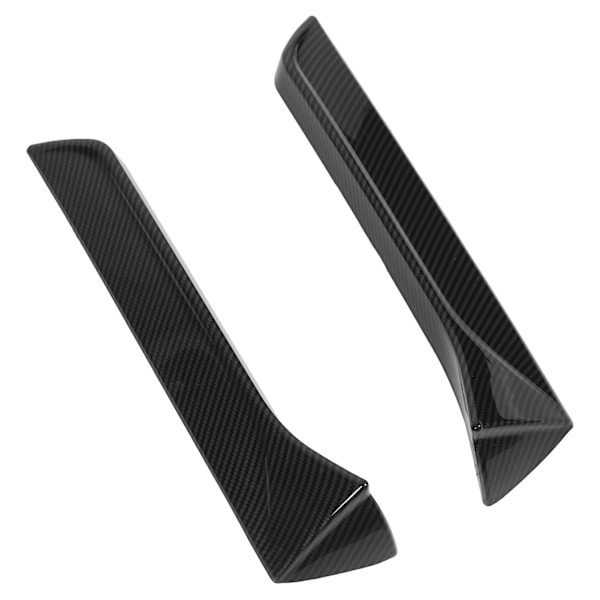 2 KPL Takalasin sivujakaja Siipi Ulkoasuverhoilu Vasen Oikea Korvaus SEAT LEON 5F FR Mk3 MK3.5 2013-2021 Hiilikuitutyyli