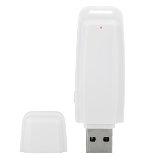 SK001 Mini Digital Voice Recorder UDisk TF Flash Card USB2.0 Recording Pen för Windows Xp Vista7/8(Vit)