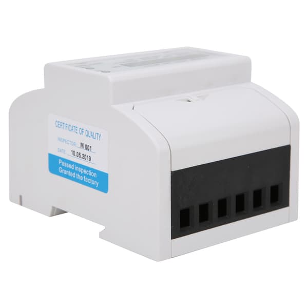 DDS548C Watt-time-tæller Enkeltfaset 4P 230V Effekt Energimåler 35mm DIN-skinne montering