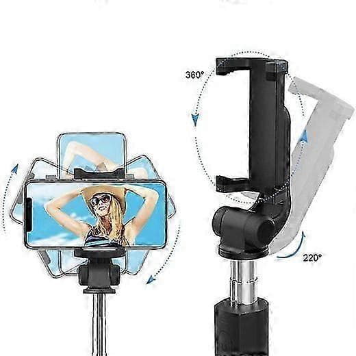 2026 Egnet Bluetooth Selfie Stick Tripod Udtrækkelig Stang Smartphone Holder