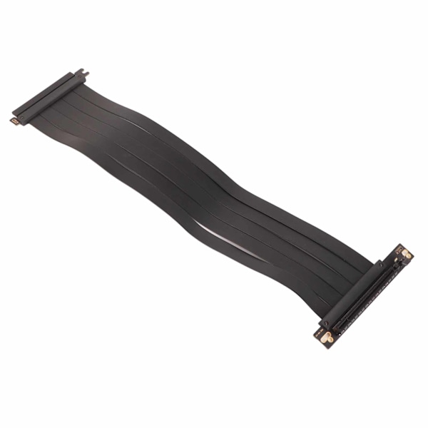PCIE 4.0 X16 Riser-kabel højhastigheds fleksibel 90 grader ret vinkel PCIE-port GPU grafikkortforlængerkabel 40 cm
