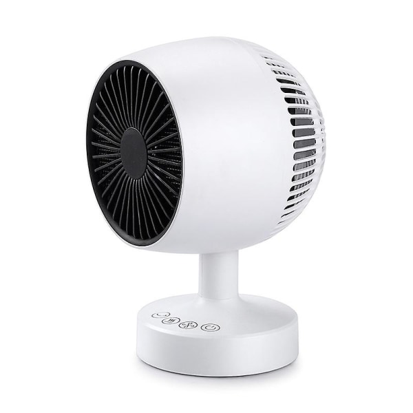 Minivarmer Husholdningsoppvarming og kjøling Strømsparende varmeapparat med to formål 500w White H6 High Version European plug