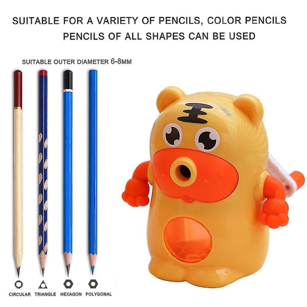 Blyantspidser Søde manuelle blyantspidsere til børn style 5