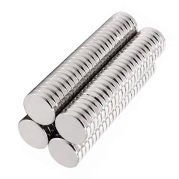 50 kpl Pyöreät Neodyymimagneetit 10x2mm N35 Vahva Magnetismi Neodyymi Rautamagneetti