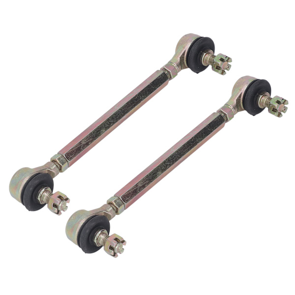 2 st Tie Rod Ball Joint M10 10mm Gänga Stål Legering Sway Bar End Set för 50cc 70cc 90cc 110cc ATV Fyra Hjuliga Quad