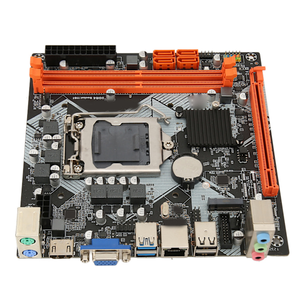 ITX H110 Moderkort Dual Channel DDR4 LGA1151 SATA3.0 M.2 Nvme Stöd VGA HD Multimedia Interface Gaming Moderkort