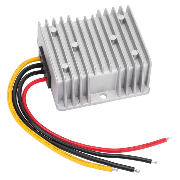 Strømkonverter 24V til 13,8V 15A DC-DC vandtæt modul aluminiumslegering + silikone