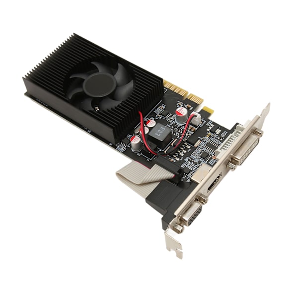 Työpöytägrafiikkakortti 4GB DDR3 128bit 700/1400MHz DVI HD VGA PCI Express X16 3.0 Peligrafiikkakort tietokoneen koteloon