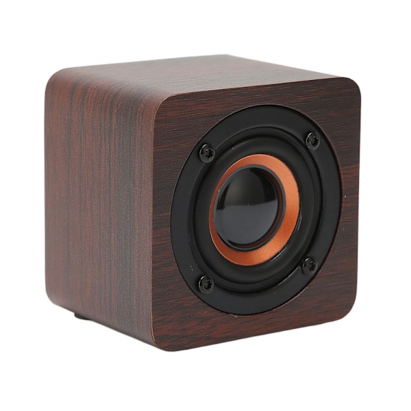 Bluetooth-kaiutin Monitoiminen retro langaton Bluetooth-kaiutin kotiin, matkalle ja ulkoiluun, pähkinä