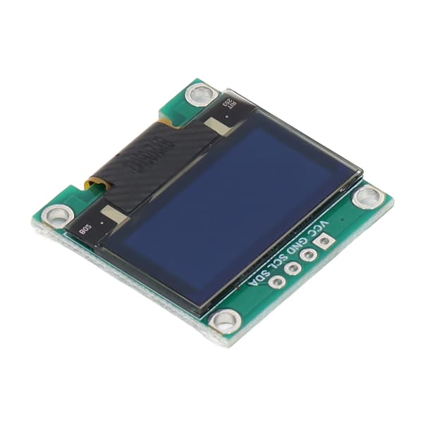 【NX】0,96 tommer skærm I2C-interface Organisk LED-modul med 4-bens header
