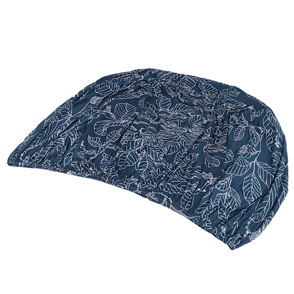 Blue Leaves Mjuk Elastisk Sofföverdrag Tvättbar Soffa Slipcover Möbelskydd för Home3 Seater