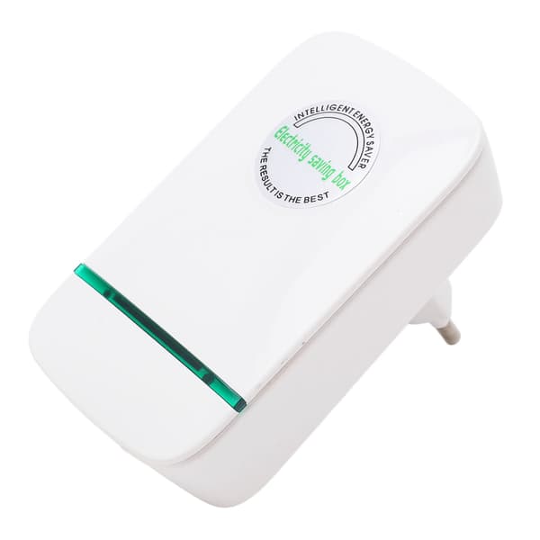 El Energibesparer Elsparbox Strømfaktorboks Balancerer Strømkilde Stabiliserer spænding 90-250V EU-stik