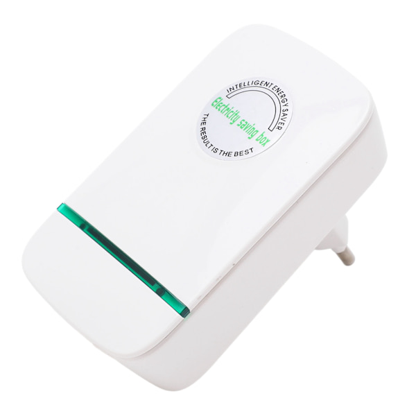 El Energisparare Elsparbox Strömfaktorsparenhet Balans Strömkälla Stabiliserar spänning 90‑250V EU-kontakt