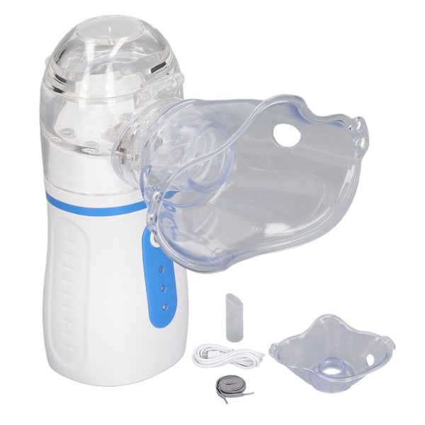 Mini Bærbar Nebulisator Voksne Barn Kaldt Damp Inhalator Ultrafin Atomisering Stille Håndholdt Nebulisator Maskin