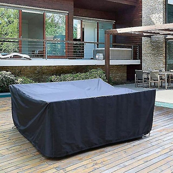 Vanntett Utendørs Møbeltrekk for Hageplen Terrasse, Anti-UV Oxford Stoff, Vindtett, Flere Størrelser (170x94x70cm)