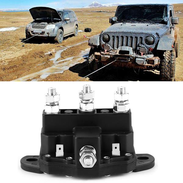 12V relæ vinsjmotor reversérbar magnetkontakt, erstatningstilbehør 24450BX