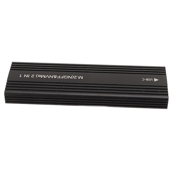 SSD-hölje Dual Protocol M.2 NVMe SATA High Speed ​​10Gbps Extern SSD-hölje för M.2-hårddiskar