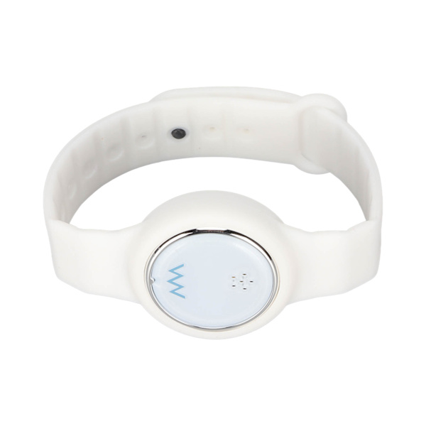 W8 Bluetooth-lokaliseringsenhet Realtid Bærbar 5V/1A Intelligent Toveis Objektsøker for Android Hvit