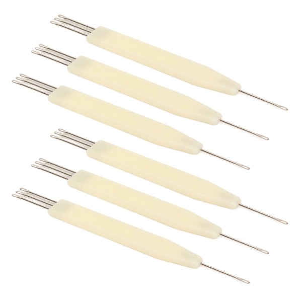6 st Transfernålar 3.6mm Pitch 1X3 Fint Hantverk Stickmaskin Transfernål Sticktillbehör