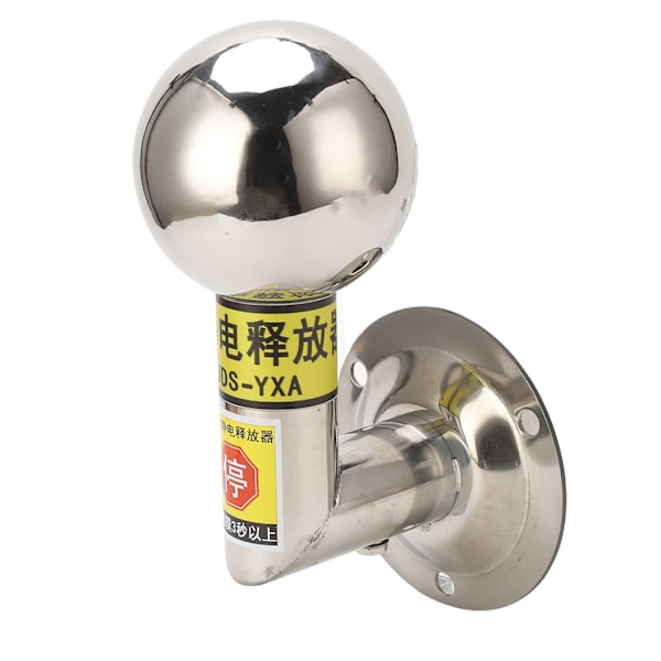 Body Electrostatic Discharge Ball Quick Response Wall Mount Touch Human Body Static Remover L Form
