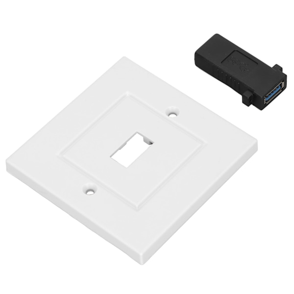 USB 3.0 -pistoroseta seinälevy Nopea lataus pistoroseta Etupaneeli kotiin, toimistoon ja hotelliin