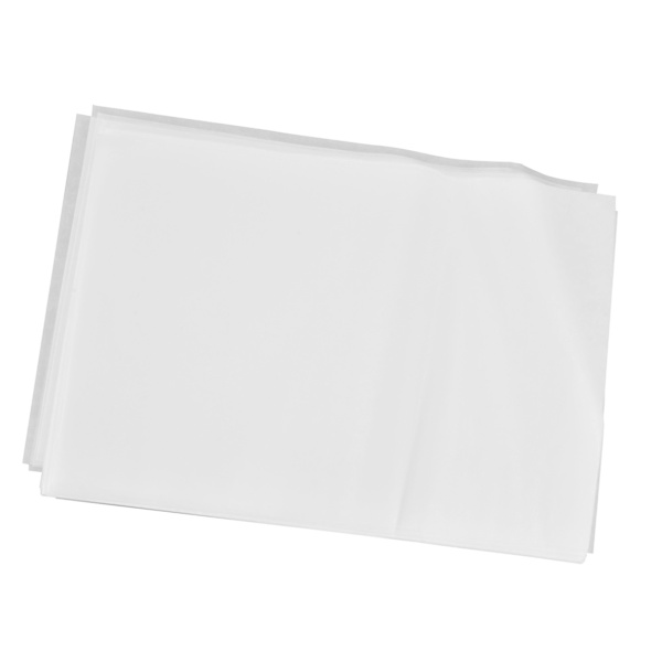 Bakning Silikonolja Papper Grill NonStick bakpapper för matlagning Stek Grillställ (Vit 20x30cm)