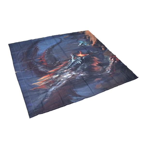 3D Digital Trykk Gardin Polyester Stoff Monster Mønster Vindu Gardin for Balkong Veranda Utendørsområder 150x166cm