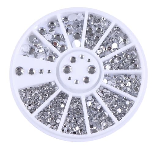 【NX】Tekokivet 4 kokoa - Hopea Kirkas Silver silver