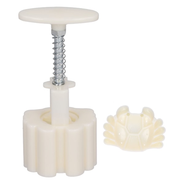MidAutumn Festival HandPress Mooncake Mould 3D Crabshaped Moon Cake Form for Home