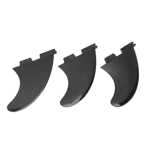 3 stk. Surfbræt Fin PVC Glasfiber Longboard Ocean Bred Thruster Fin Surf Tilbehør