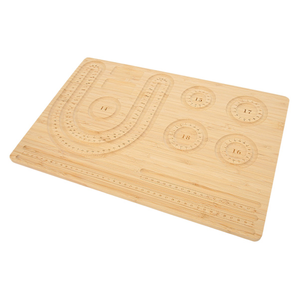 Bead Board Retro Clear Scale Smycken Design Mat Pärlbricka Board för DIY Armband Halsband