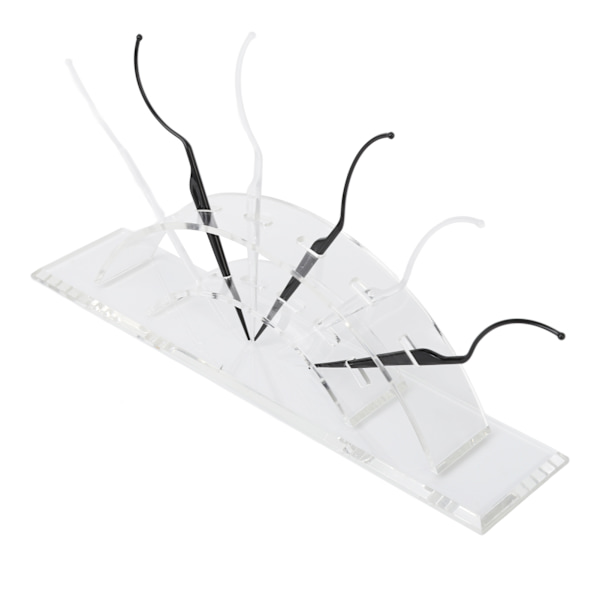 6st lösögonfransar Display Stick Hållare Applikatorverktyg 3D ögonfransförlängning Style Prova på Sticks