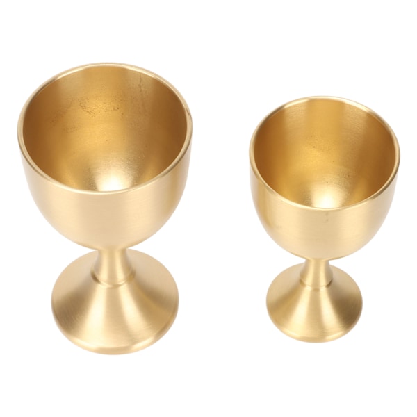 Vintage Goblet Chalice Kultainen Pieni Viinilasit Pöytäkoriste Juhliin Häihin Valmistujaisiin Vuosipäivään Jouluun