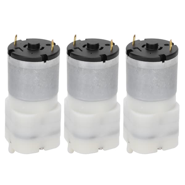 3 stk. mikrovandpumpe mini dykmotor akvarium lufttilbehør DC6V VN3202PM