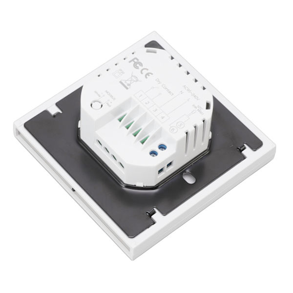 BHT 002GC värmepanna Programmerbar termostat Digital pekskärmstermostat med stor LCD-skärm Passiv utgång temperaturregulator 95‑240V