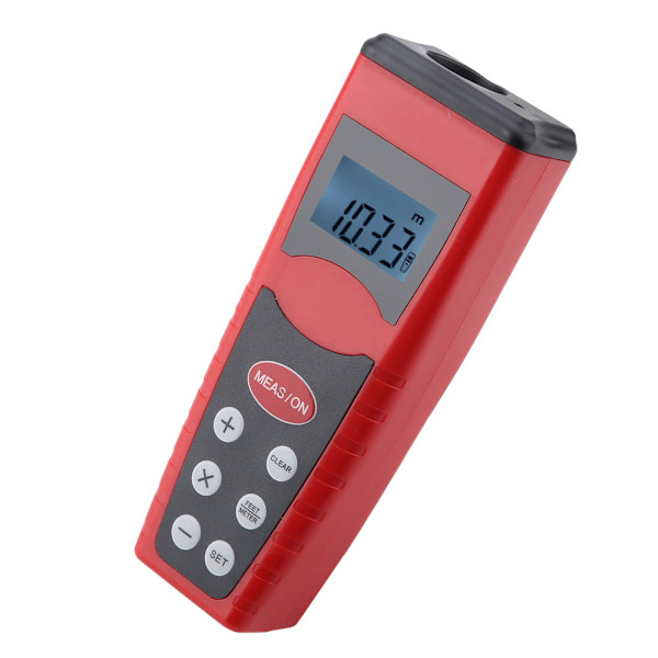 CP-3000 Digital LCD Håndholdt Lengde Avstandsmåler Håndholdt Laser Ultralyd Avstandsmåler