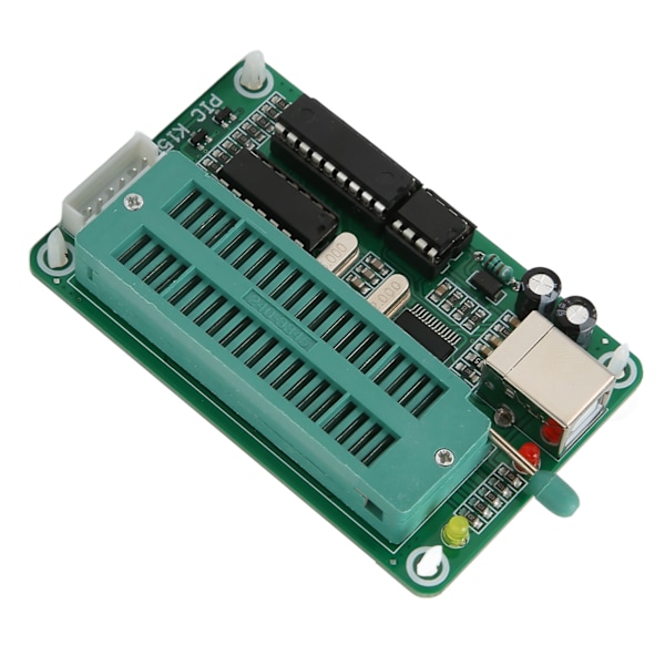 PIC K150 Mikrokontroller USB-programmer med 40-pins DIP-programmeringskontakt, programmerer direkte 8-pins til 40-pins DIP-brikker