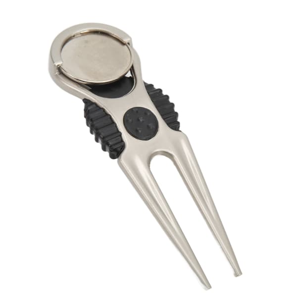 【NX】Golf Divot Tool Avtakbar Markør Multifunksjonell Bærbar Sink Legering Divot Tool Reparerende Tilbehør