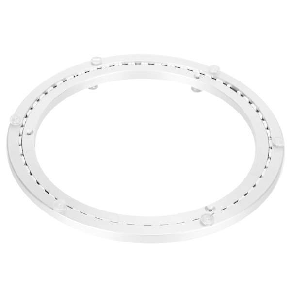 Sterk aluminiumslegering roterende lager Dreieskive rund glatt stativ spisebord tallerken 12 tommer