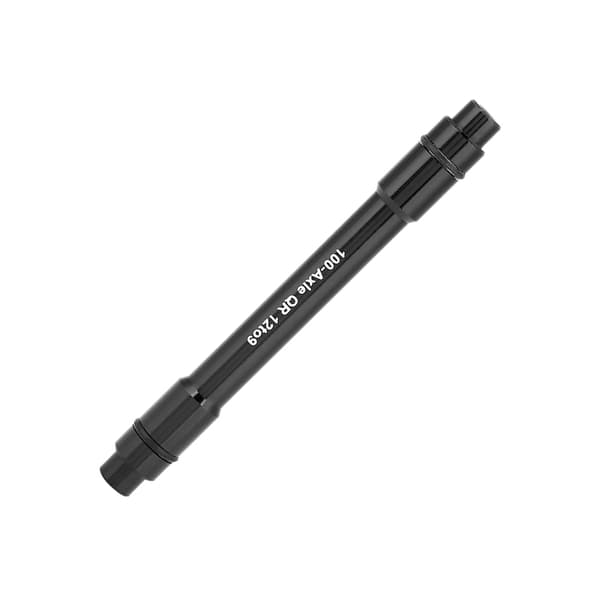 【NX】Cykel Thru Axle Nav Adapter 12mm til 9mm Quick Release Spyd Sort