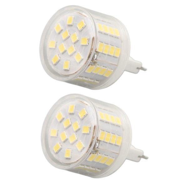 2 kpl G9 LED-lamppua 600LM 52 helmeä G9-kanta 6W 240V pöytälamppuun, seinälamppuun, kattokruunuun