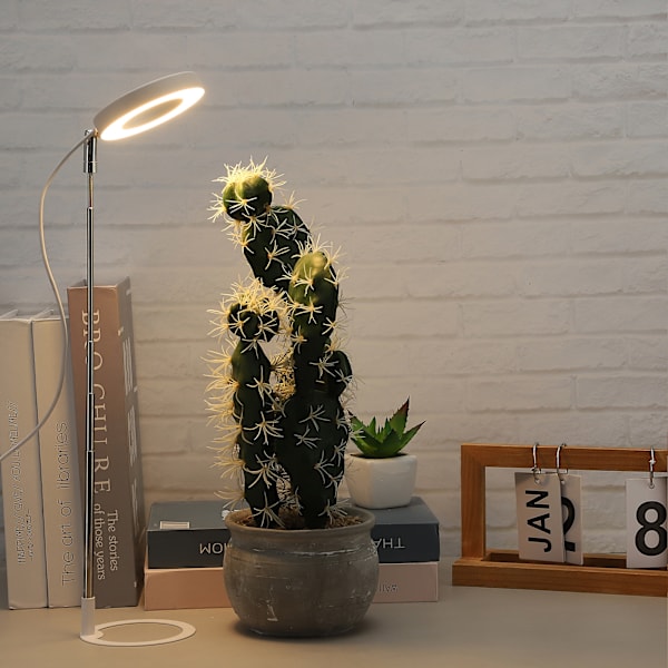 USB Plant Light Angel Ring med Timer Ful Spektrum Sollys Simulering