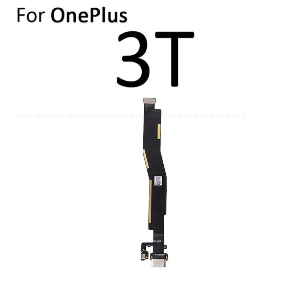 For Oneplus 3 3t 5 5t 6 6t 7 7t 8t 9 9r 8 Pro Type C Usb Laddningsport Dockanslutning Flexkabel Ersättningsmonteringsdele For OnePlus 3T