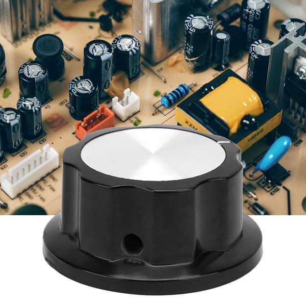【NX】10 st Potentiometer räfflade knoppar Bandomkopplare Vridknapp Volymkontroll Cap Kit (MF A05)