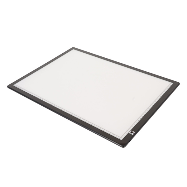 Lysbord A3 Trinnløs dimmer 12000K LED USB-drevet lysbord for tegning, animasjon og skissering