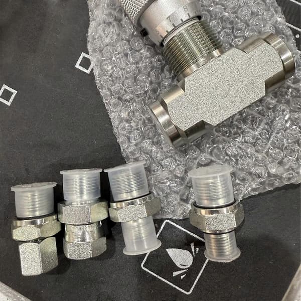 3/8\" L10 - Hydraulisk flowreguleringsventil - STB-G3/8 - Minigraver - Drosselventil